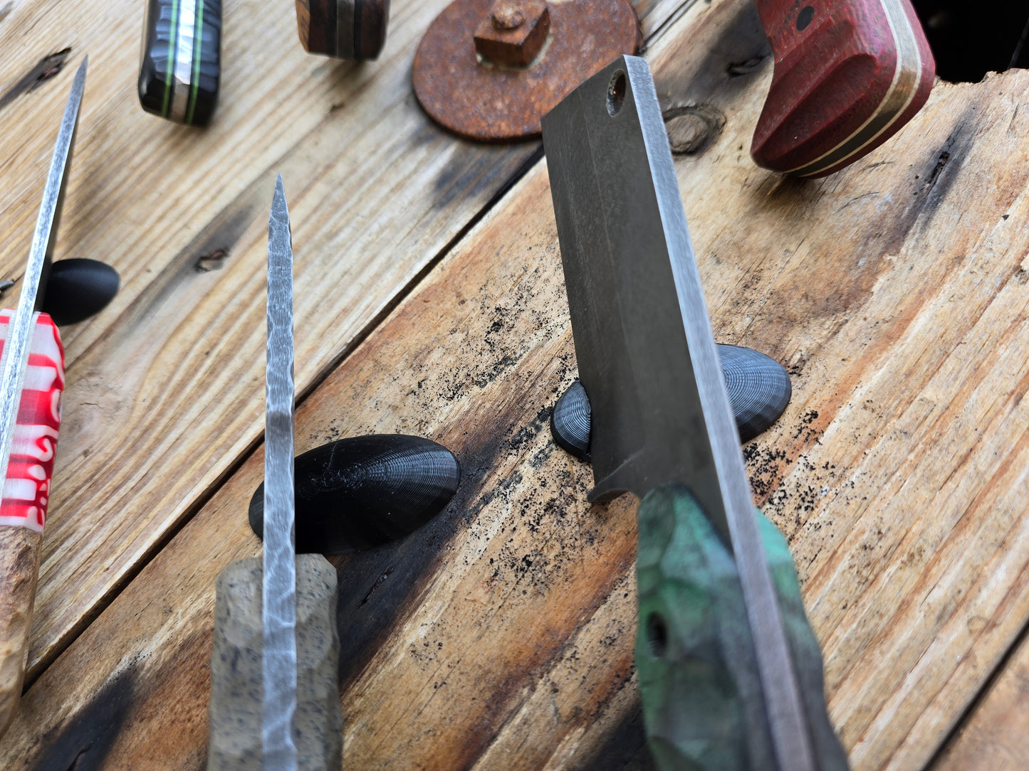 The Beetle Knife display